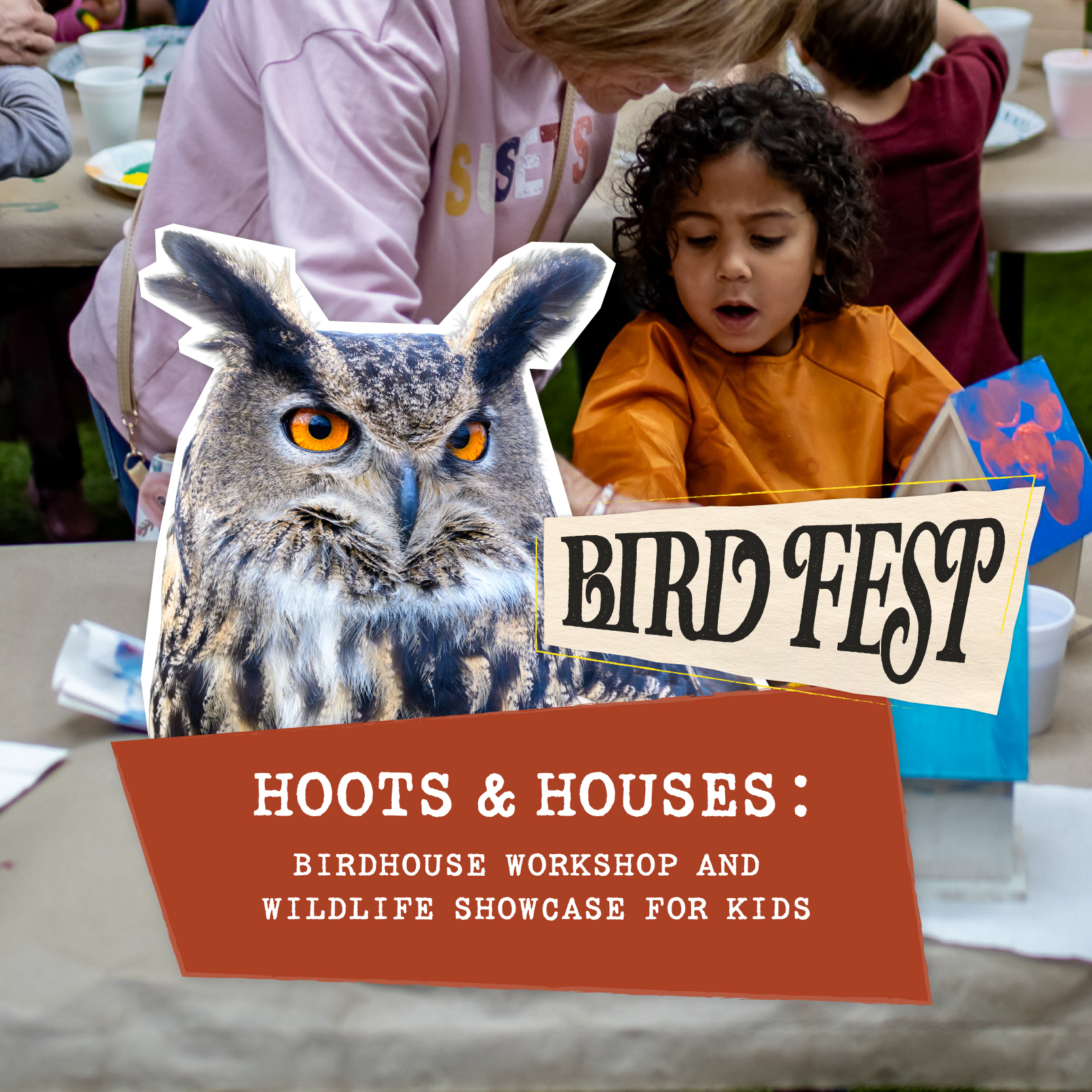 Hoots & Houses Workshop for Kids